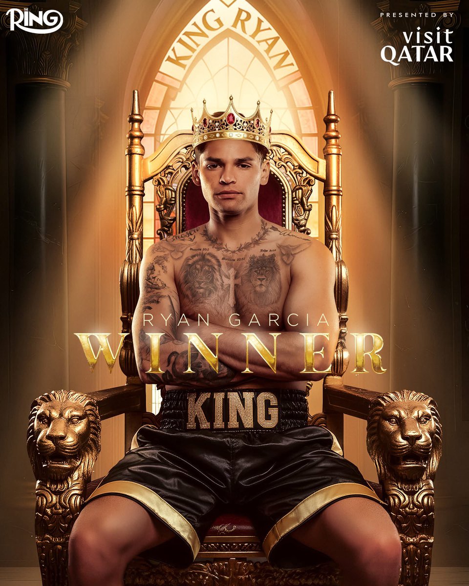 King Of The Ring: Darkness Falls Congrats <a href="/RyanGarcia/">RYAN GARCIA</a> #March21st