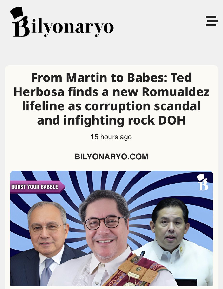 Hubris and the Lucifer Effect in Governance
- Dr. Tony Leachon 

When officials cling to power not because of merit but because of fraternity ties and dynastic protection, the nation suffers. What we witness is the Lucifer Effect in full display—good institutions corrupted by