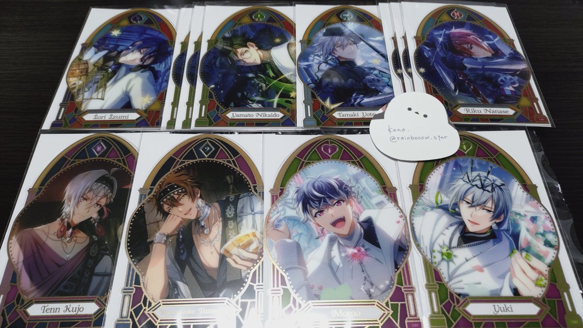 交換】アイドリッシュセブン アイナナ 記念日2025 クリアビジュアル