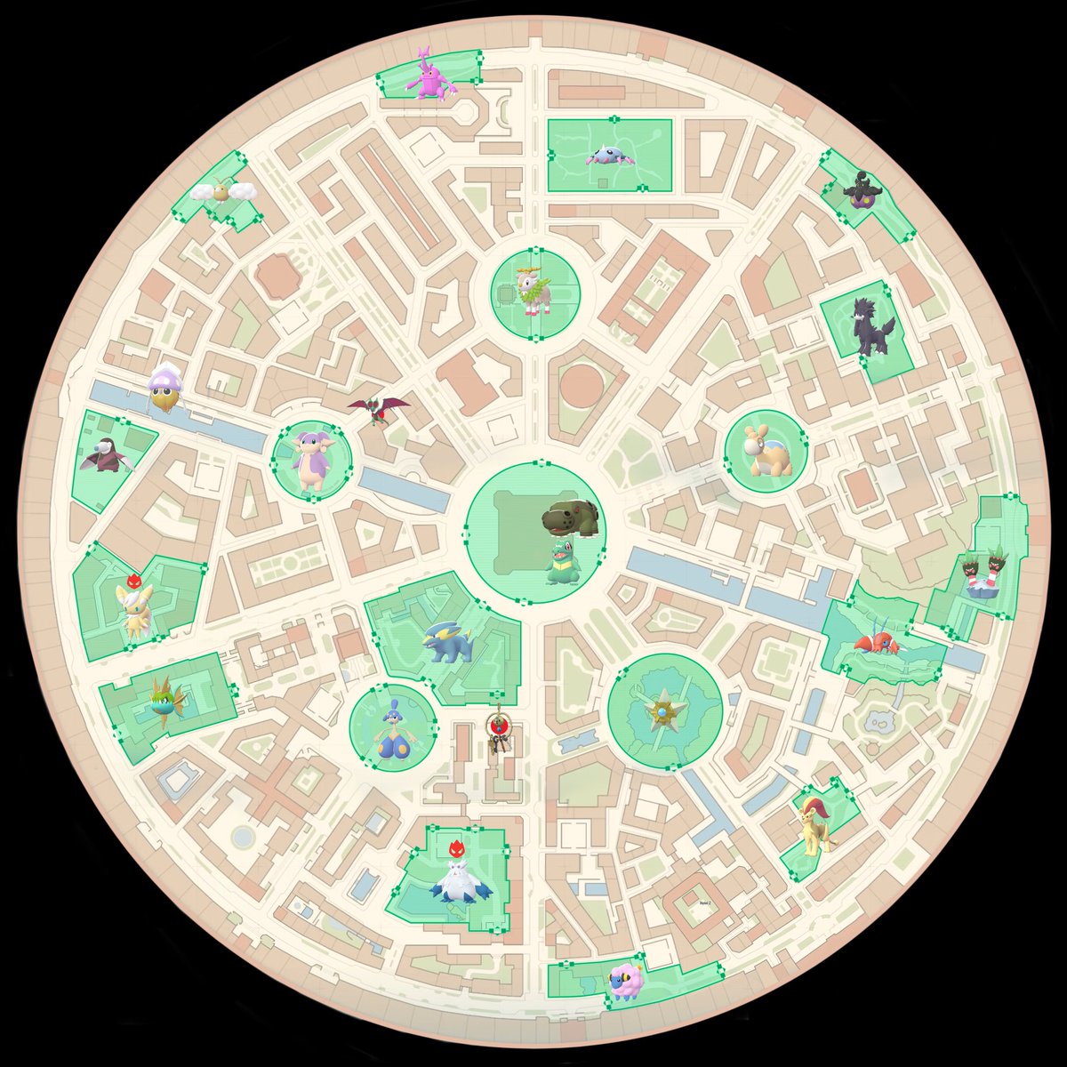 This is the complete area locked map!