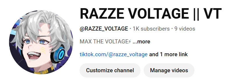 RAZZE_VOLTAGE's tweet photo. THANK YOU SO MUCH FOR 1K SUBSCRIBERS VOLTZ!!!⚡

I may be a new VTuber and be dumb as hell sometimes, but this milestone is aboslutely CRAZY TO ME!?! I never imagined that I, RAZZE. out of all people would reach a number like this!?!

Once again, thank you for all your support!⚡ https://t.co/Adq2JIsdAE