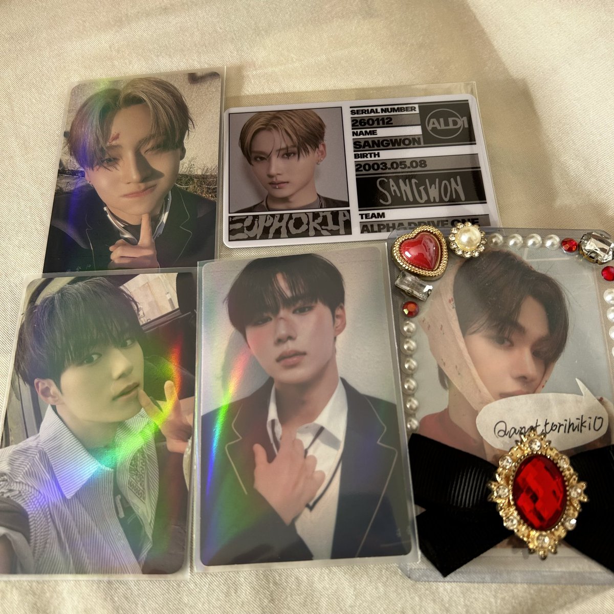 交換】ALD1 alphadriveone トレカ交換 求 リオ 譲 サンウォン ジュンソ