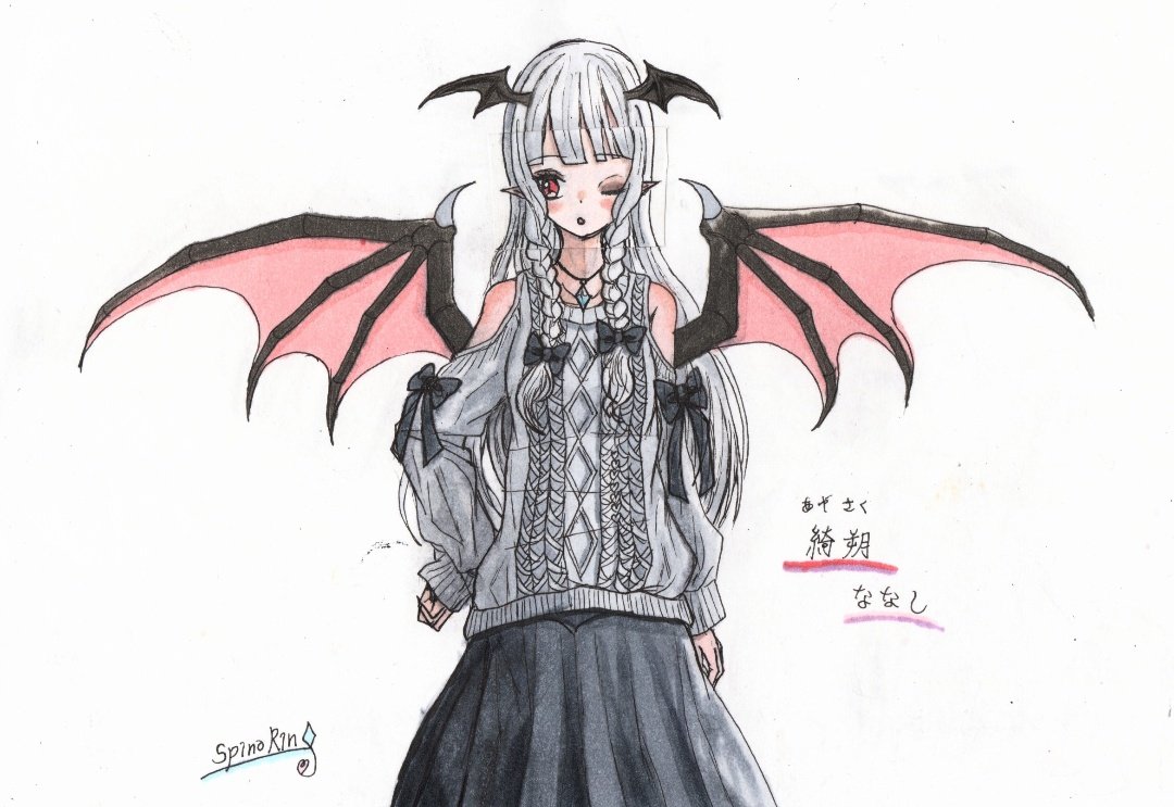 自分で生み出した一次創作オリジナルキャラを流そう 1.凛（りん） 2.綺