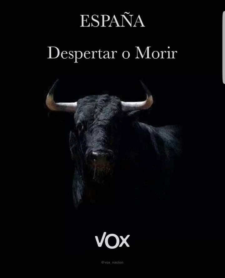 ¡Buenos días, España! 
#SoloQuedaVOX