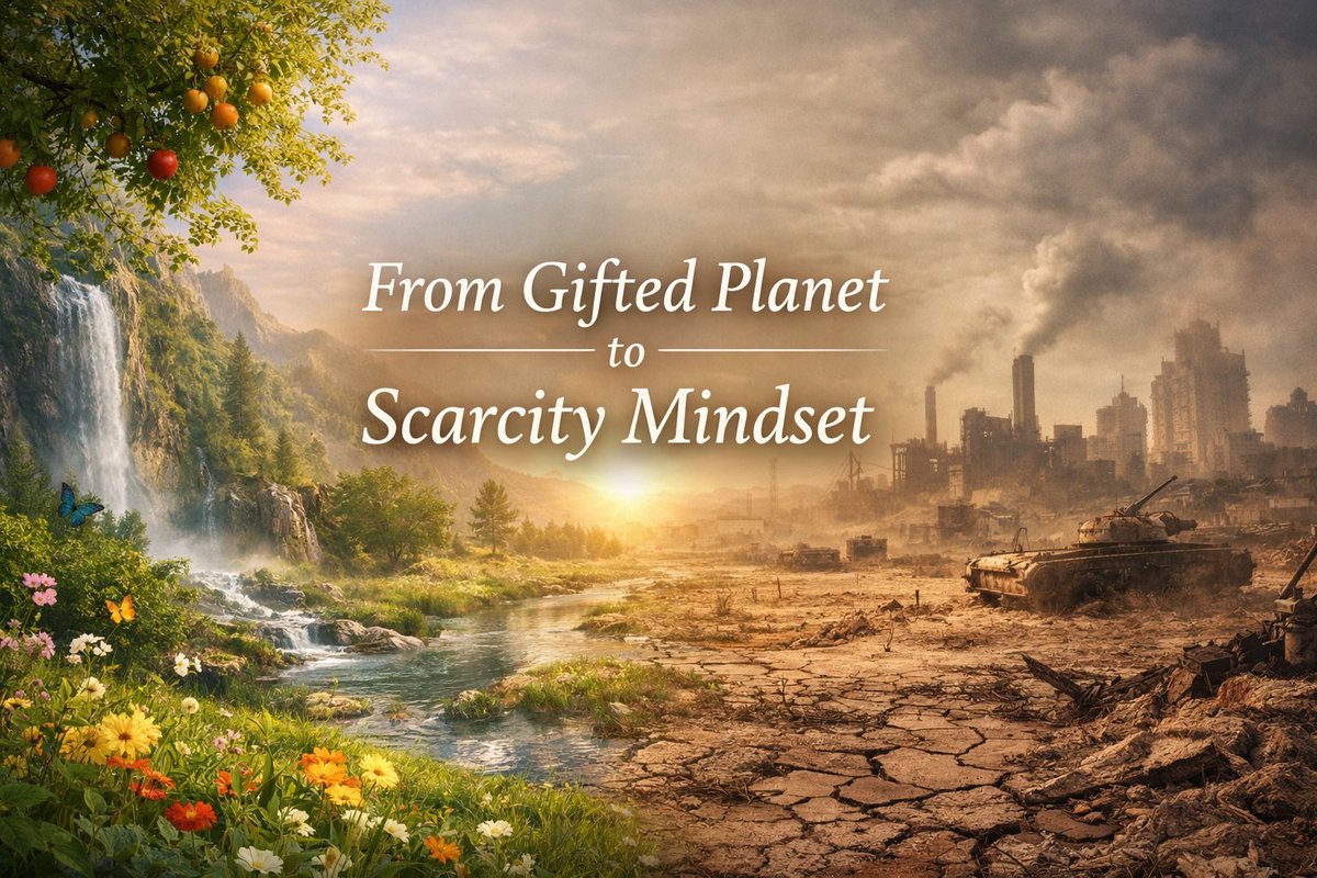 Scarcity is rarely about what is available. It is about how we see. When perception shifts, abundance becomes visible again. 
Full article holisticuniverse.org/from-gifted-pl…

#ConsciousLiving