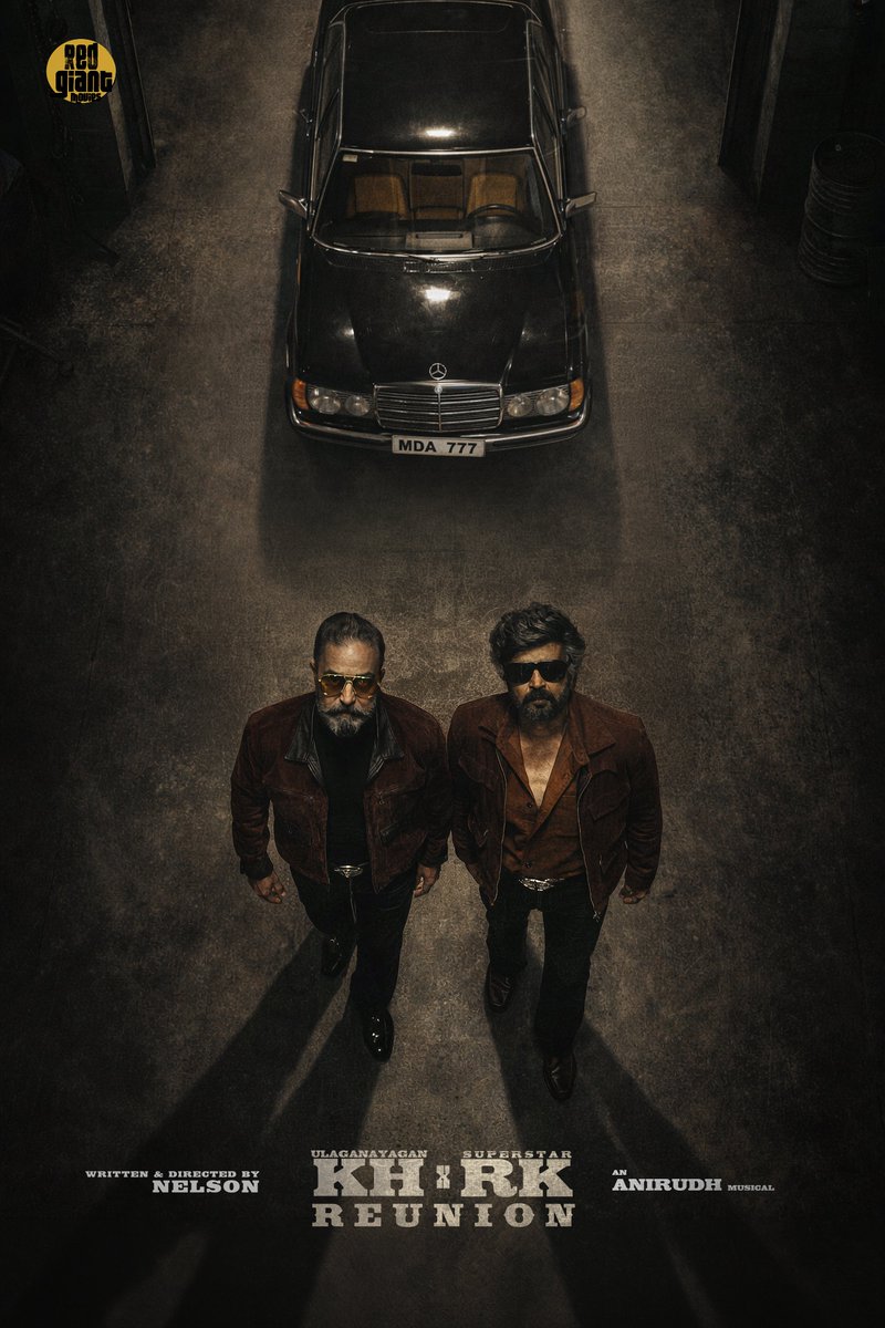 #KHxRK - New Massy Poster ft. Ulaganayagan #Kamalhaasan and Superstar #Rajinikanth..💥 Shoot Begins in 2027..⭐