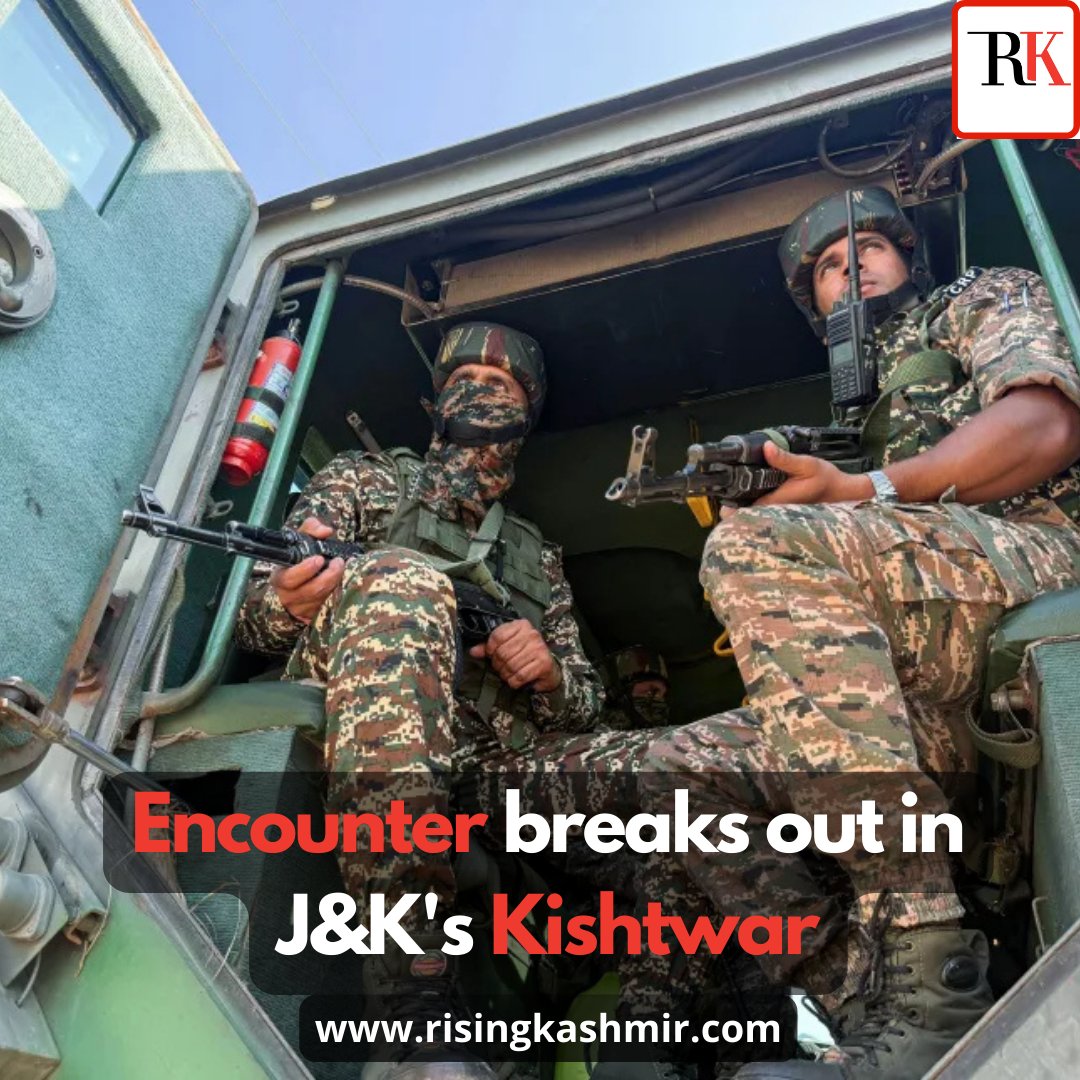 RisingKashmir's tweet image. #Encounter breaks out in J&amp;amp;K’s #Kishtwar

 risingkashmir.com/encounter-brea…