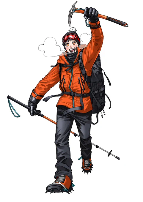 極北の巨島に行く立ち絵