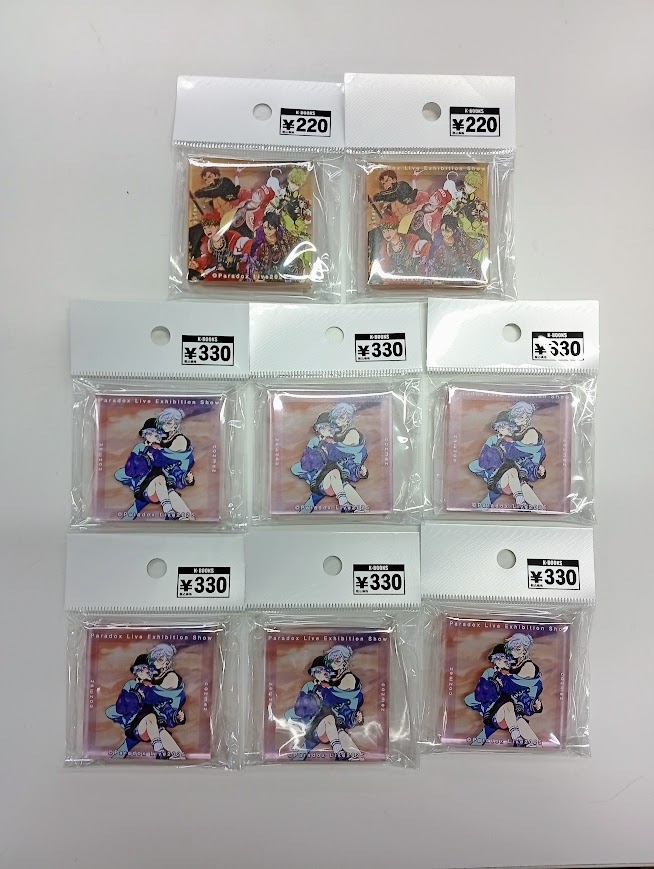 入荷情報】 『Paradox Live』 Exhibition Show Gくじ Ver.2 関連グッズ