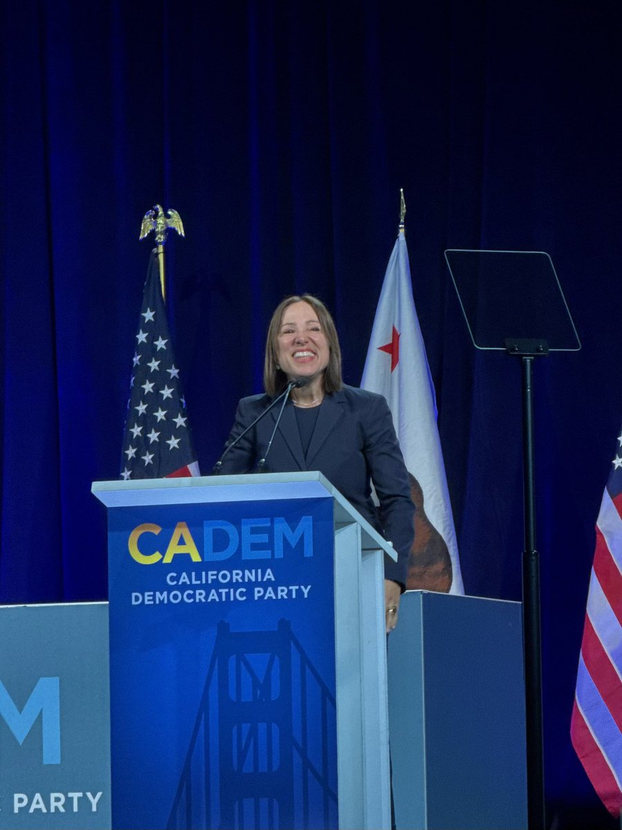 I am so proud to receive the support of a MAJORITY of my fellow <a href="/CA_Dem/">California Democratic Party</a> delegates to be your next State Treasurer!

Let’s do this California 🐻🔥