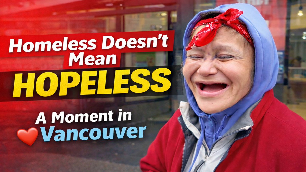 After 3 weeks away from the Downtown Eastside, I went back to do what I love most — boots on the ground, Voices from the Curb.
Today I met a beautiful woman who once walked the halls of the same high school where my son played basketball.
She’s homeless — but not hopeless.
We