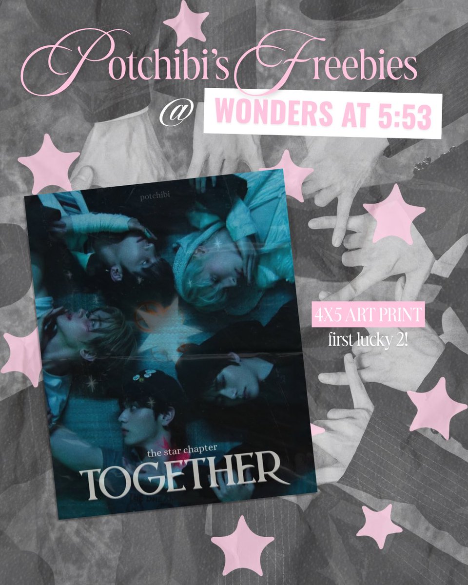 ੈ✩‧₊˚ txt dunkin: wonders @ 5:53 funmeet

🍭 freebies by <a href="/_potchibi/">alex 🍭 is seeing txt!!</a> 
☆ march 8, 2026
☆ moa arena

🍬 how to claim?
☆ rt &amp; like
☆ 1:1 ratio 
☆ limited qty
☆ (optional) follow for loc during dday

#DunkinPH_TXT #DunkinPH_WondersAt553 #TOMORROW_X_TOGETHER #TXT