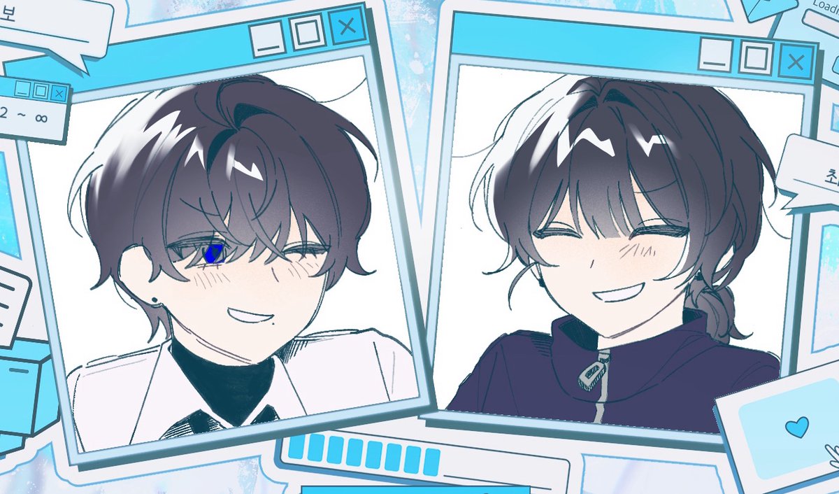 강해라는거 정말 좋죠…..
웃상흑발이 둘이나 있잖아
그리고 별개로 주민이가 그려준 강해그림들을 정말정말 조아함