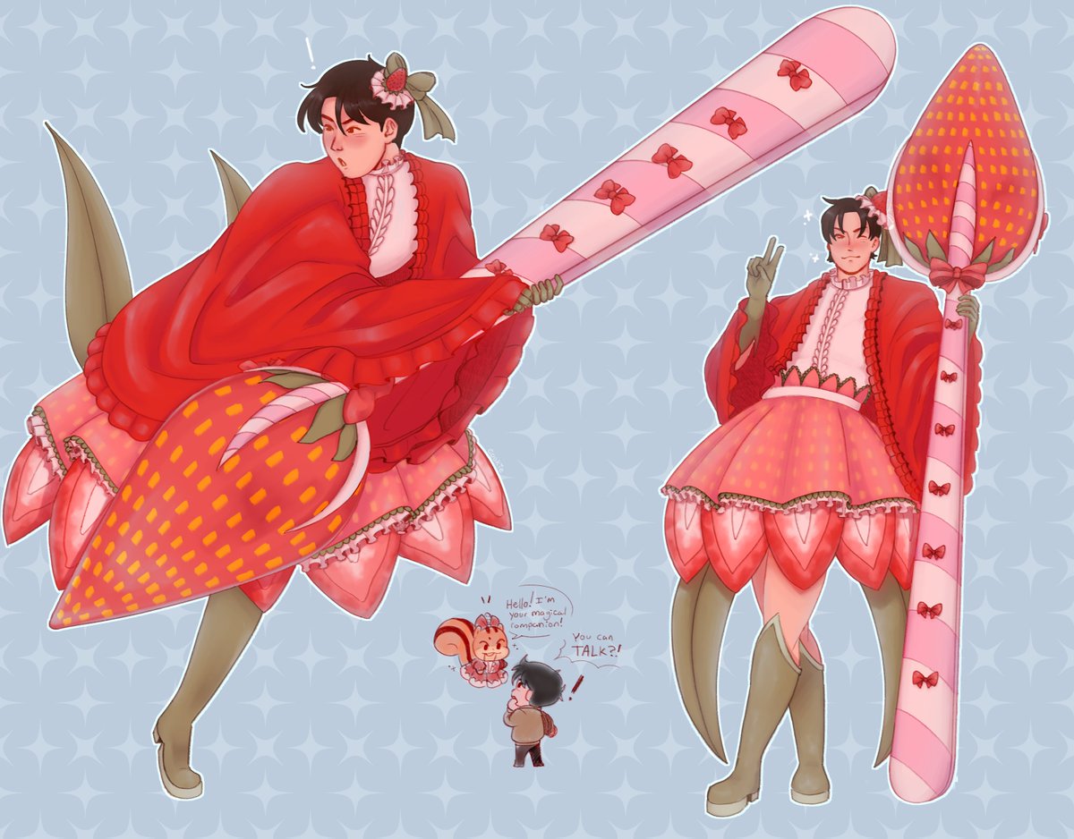 Magical Strawberry Hongjoong 🍓🐿 - 🌱

#ateezfanart #ateez