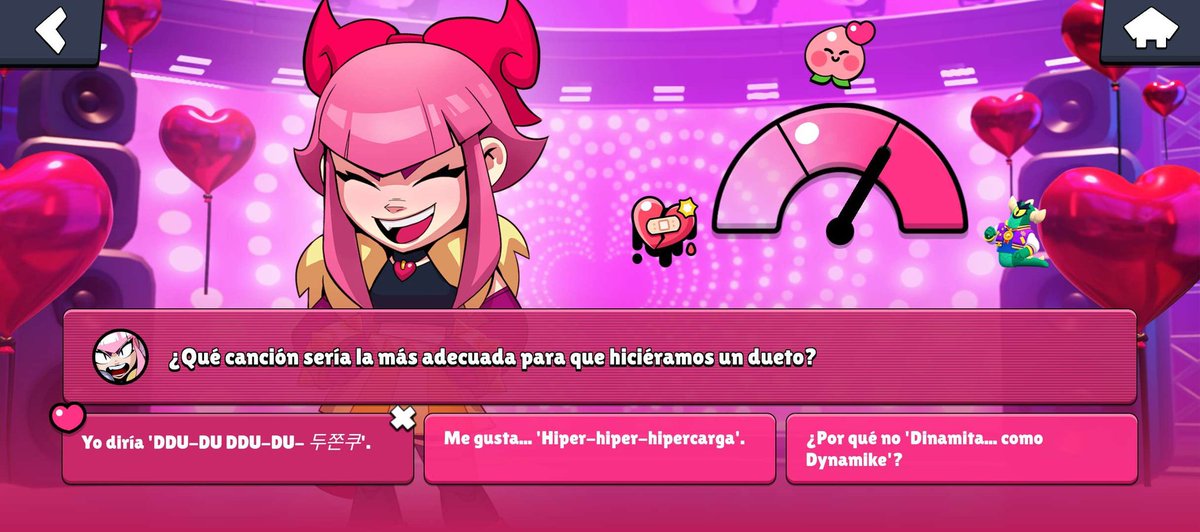JackZ7w7's tweet photo. Bueno, pues apoyamos con la respuesta correcta, aúnque ya tenga la skin de stu 

#BrawlStars #Brawlentines https://t.co/6B4Rk8NmAZ