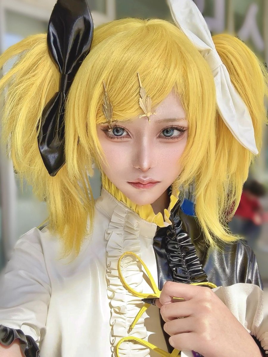 ※cos

鏡音リンコスプレ