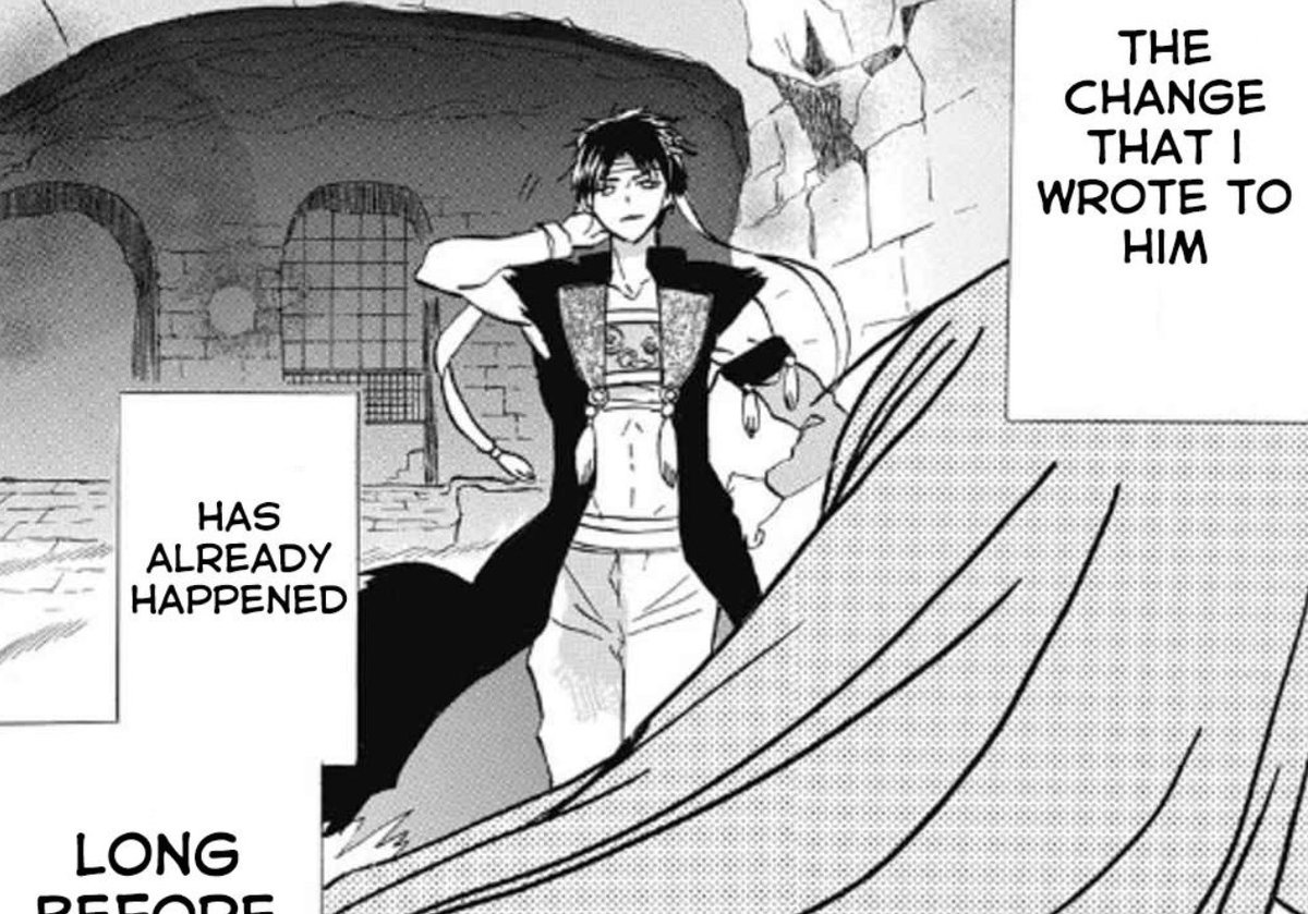 ok, Orochi como villano es un cambio a la historia de Iana/Konoha, que ella no causo por interferir, así que tiene varias implicaciones

pero la que espero ella entienda, es que, si pueden ocurrir cambios sin su interferencia, significa que ella misma puede interferir