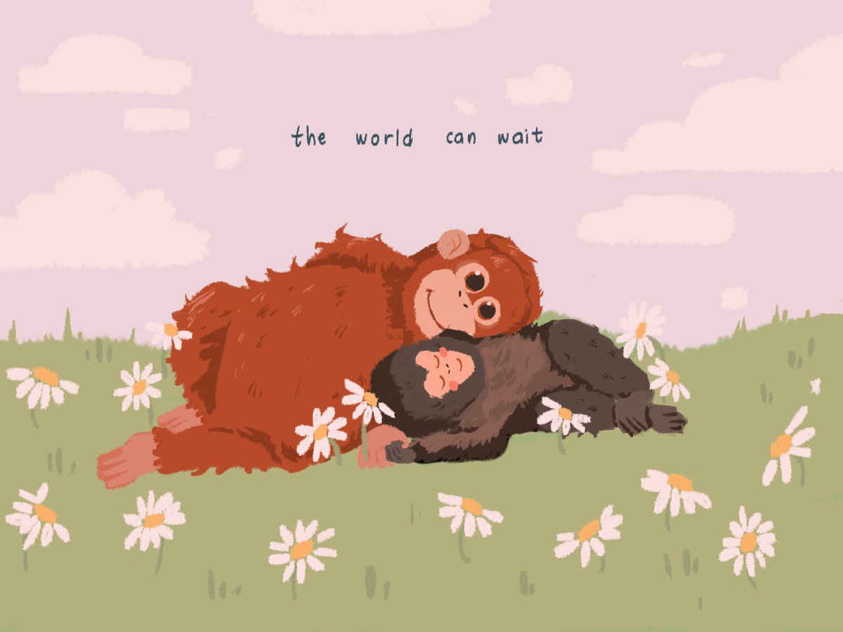 let’s lie down for a little while ☁️