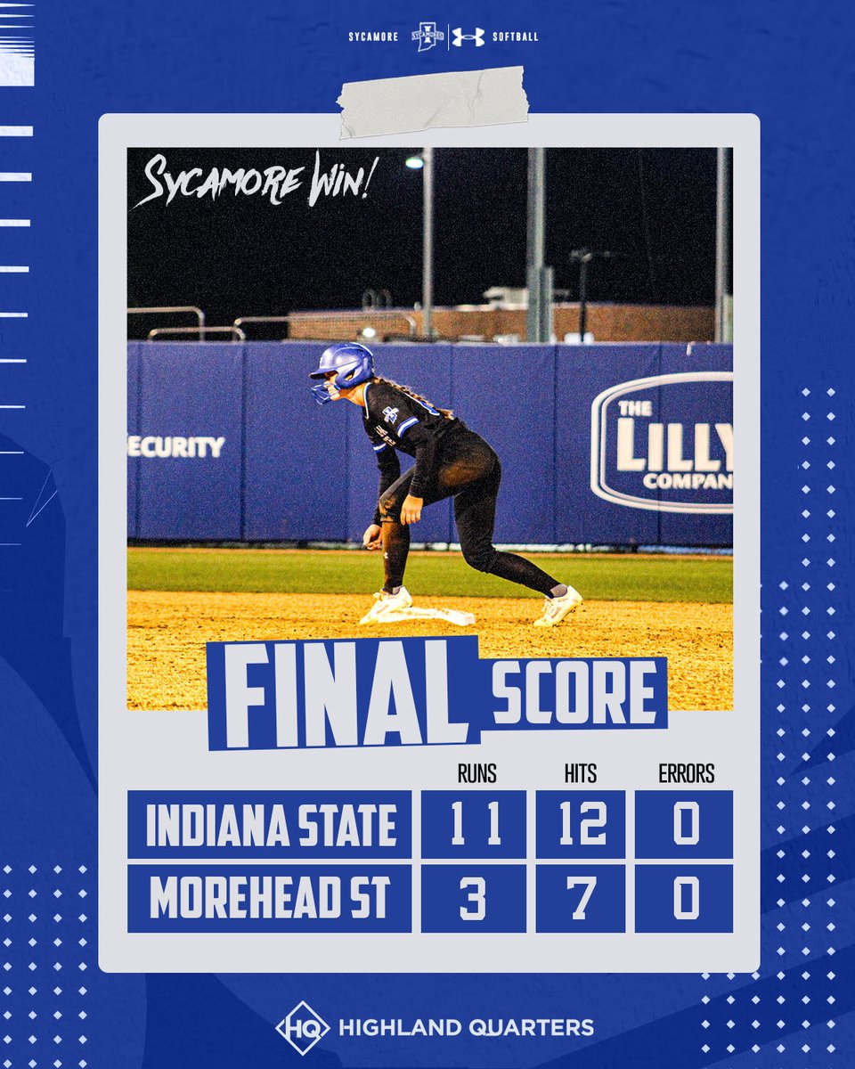 IndStSoftball's tweet photo. Final Score for Today 🏟️

#MarchOn https://t.co/3m25WBrt0L
