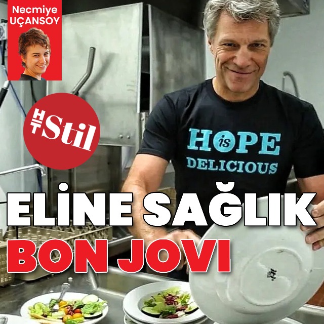 63 yaşındaki dünyaca ünlü efsanevi rock yıldızı Bon Jovi ve eşi Dorothea'nin işlettiği restoran zincirinde evsizler bedava yemek yiyebiliyor

Necmiye Uçansoy yazdı haberturk.com/htgastro/lezze…