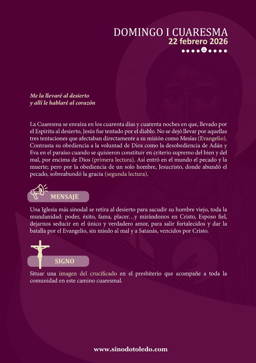 XXVI Sínodo Diocesano de Toledo tweet media