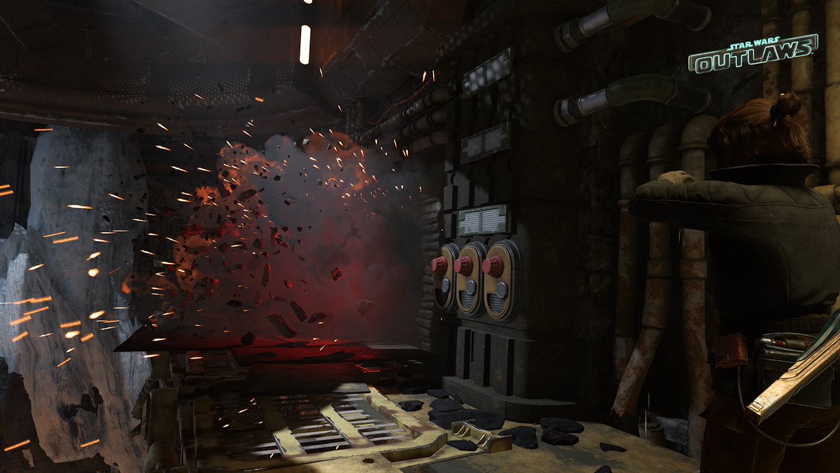 ukkari47's tweet image. 日曜日のスターウォーズ枠！
本日はアウトローズ！
クルー集めで爆弾作りのプロ、アンクの仕事を手伝って無事勧誘成功！
前回のヤツと比べたら何倍もいい人そうで良かった
#DailyGamePass
#XboxGamePass
#StarwarsOutLaws