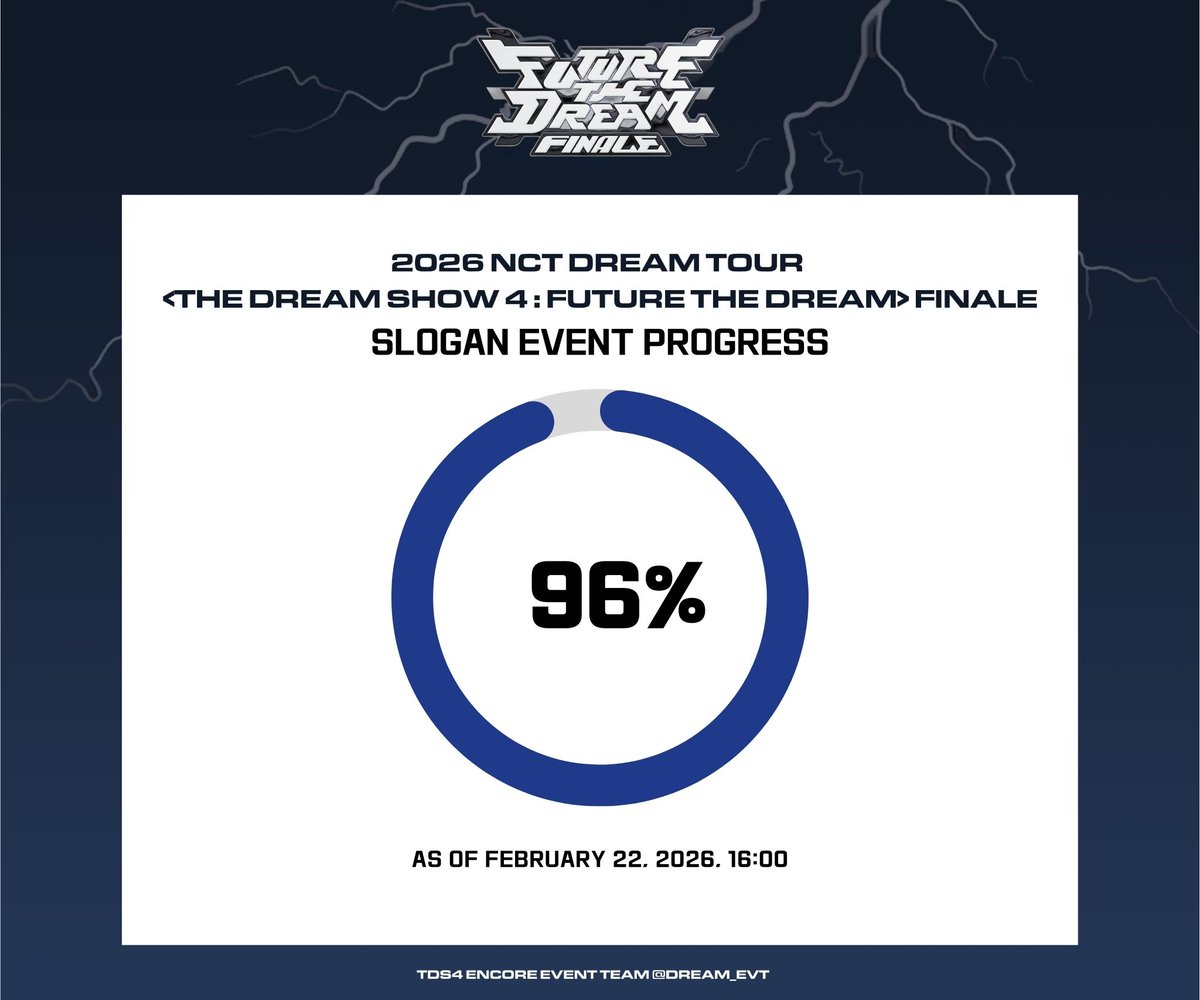 드림쇼4 이벤트 계정 tweet media