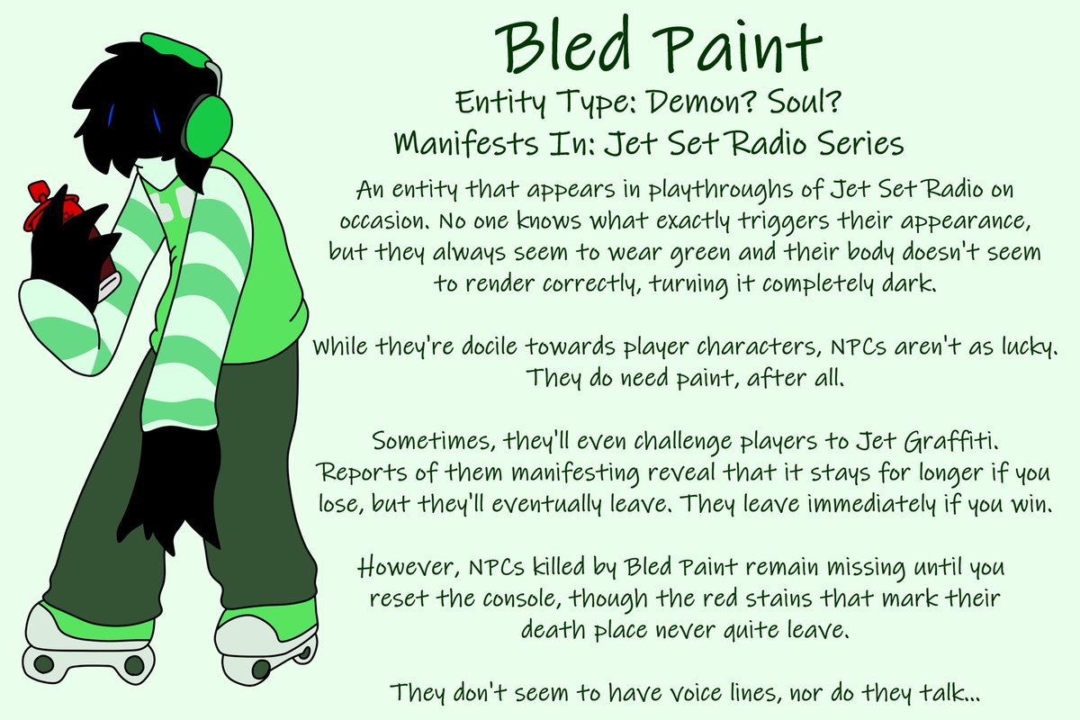 Chickenbone213's tweet photo. Here’s another #ODDJAM submission by @GlitchyBun , BLED PAINT!!! Been a bit since the last submission lolol
#execommunity #exeoc #exe https://t.co/xxfh6z6tnL