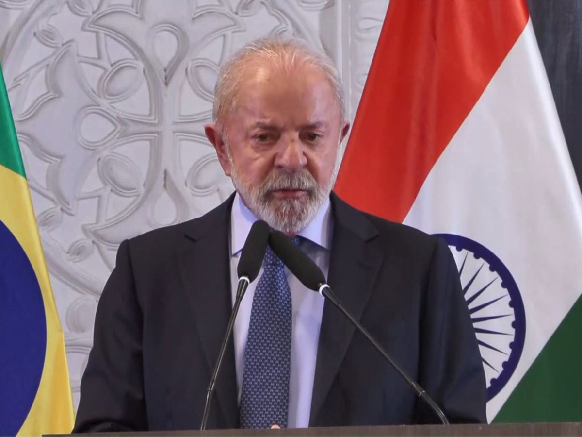 ani_digital's tweet photo. ''Not dealing with a coloniser'': Lula hails India-Brazil partnership, sets USD 30 billion trade target

Read @ANI Story | https://t.co/TZ52unBsNy

#BrazilianPresident #LuladaSilva #India #Partnership #TradeTarget https://t.co/jI5UpUIQYh
