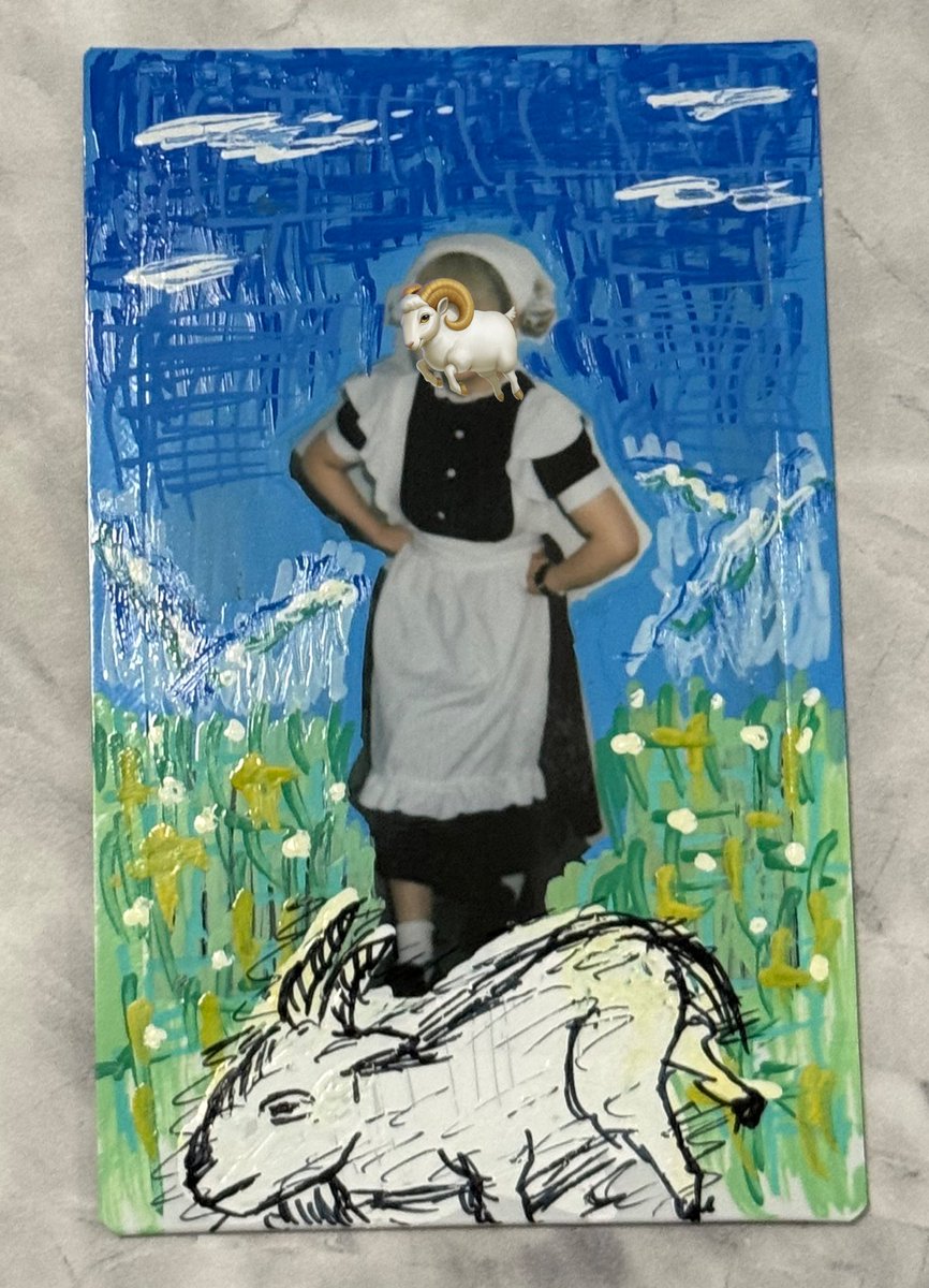 本日アルプスで子ヤギの上で踊ってるチェキ撮れますwwwwwwwwwwwwww