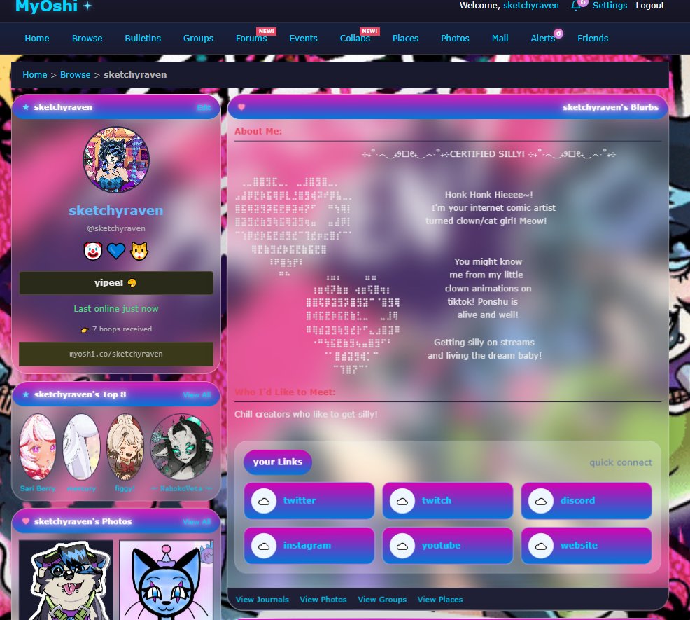 Daddy can't talk right now kitten. I'm busy editing girlie pop CSS and booping new friends. 
#myoshi #vtuber