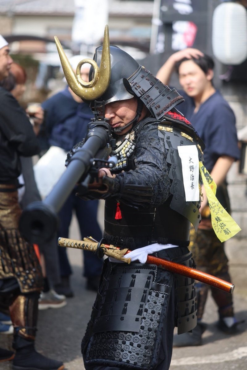 ＃関ヶ原戦国甲冑館
＃甲冑館行軍隊
本日、関ヶ原戦国甲冑館様の行軍イベントに参加させて頂きました。
30ミリ対物ライフルなど、興味深い兵器にも触れ合えました。
ご参加の皆様、ありがとうございました。