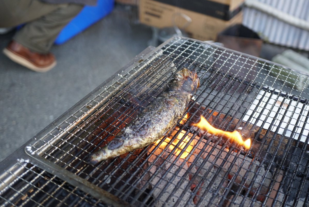 tanarido's tweet photo. 香ばしい皮の下には旨味たっぷり肉厚の真鰯が本当ウマイ😗
#石垣干物製造
#RIVERBOOKS https://t.co/rmAQwaIhYW