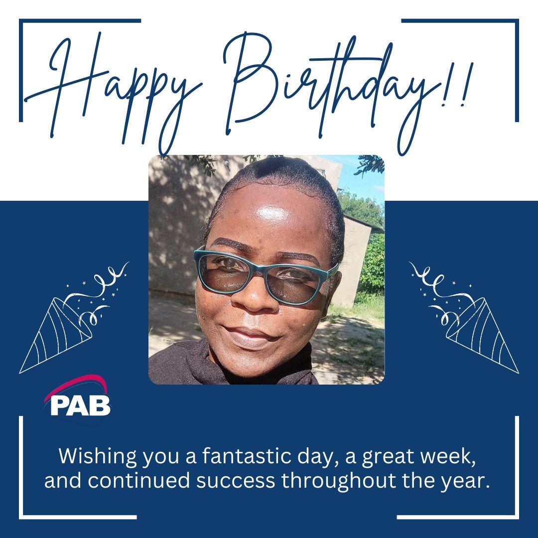 pabtranslation's tweet photo. Happy Birthday, Natsai! ๐ Wishing you a fantastic day filled with joy and wonderful moments.
We're grateful to have you on the team.
Enjoy your special day!
#ourteam #PAB #translation #PABLanguages https://t.co/DlfzFqDiDx