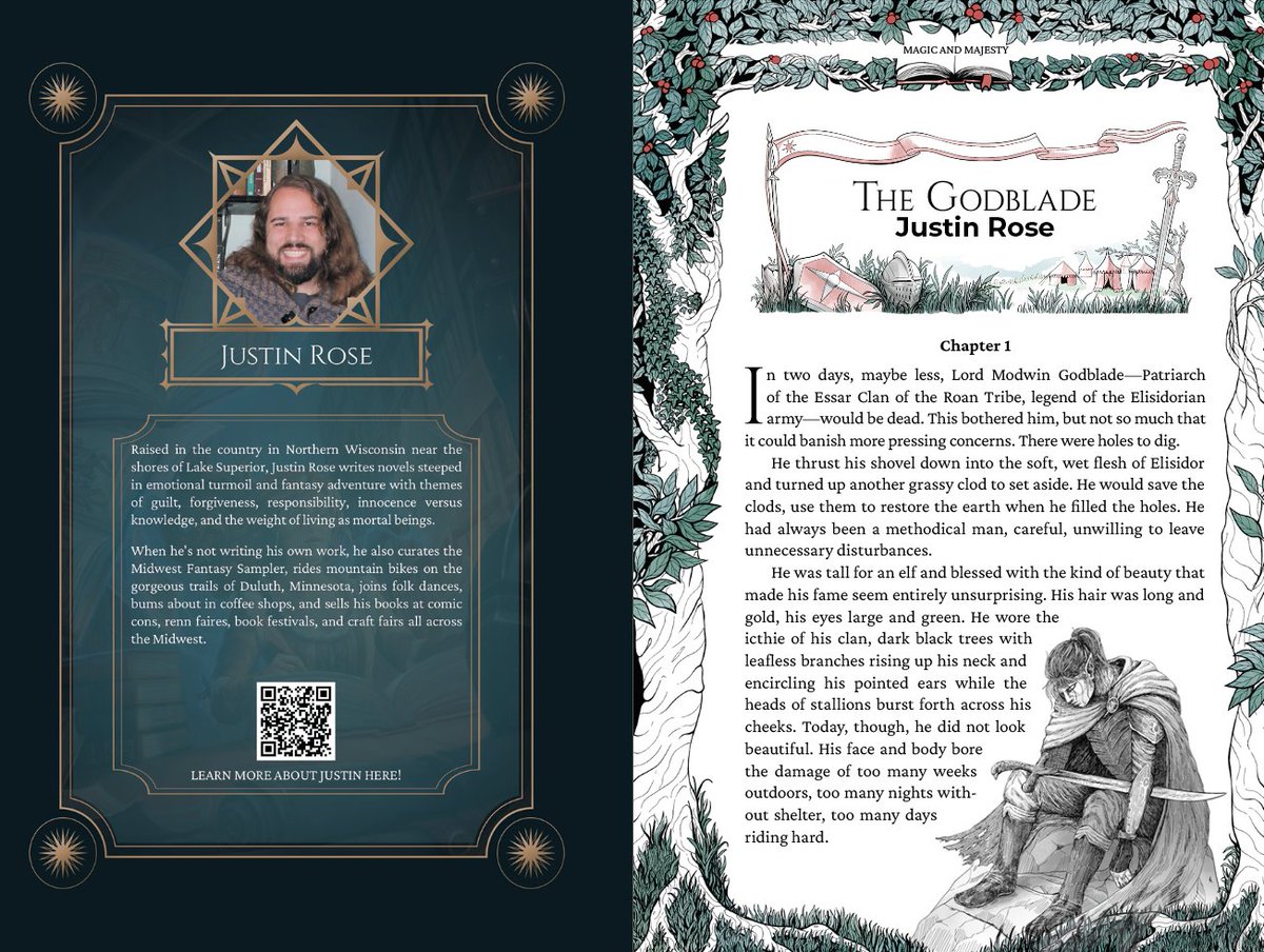 Justin Rose | Fantasy Author tweet media