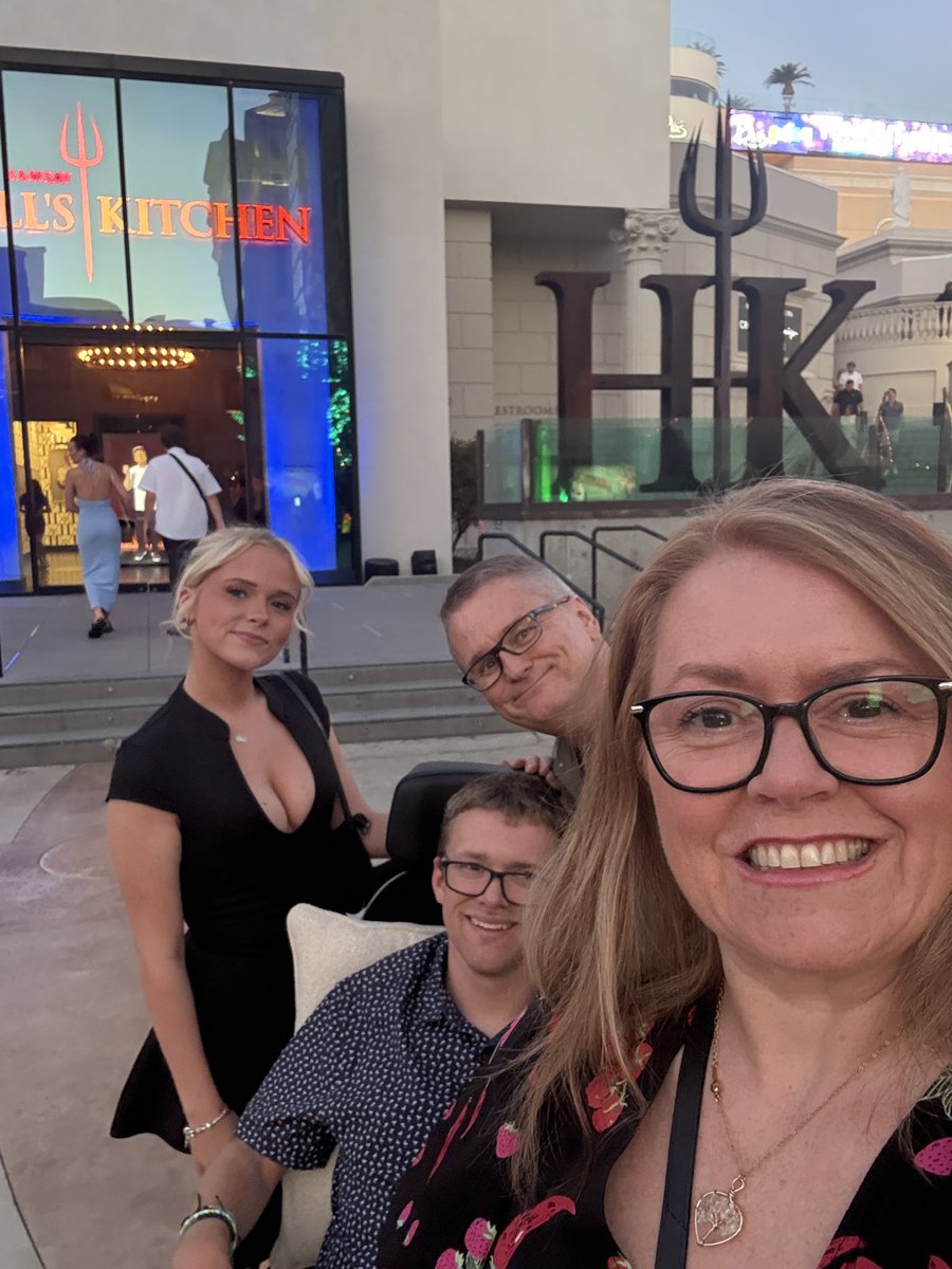 Introducing my reason why - family Gannon ! 
<a href="/Rickgannon/">Rick gannon</a> is my husband, Charlotte our daughter, and Ben our son. 
Here we are in Las Vegas summer 2025 outside of Hell’s Kitchen.