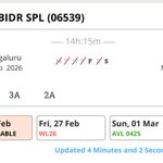 Photo by Bidar Railway updates (@Bidarailusers)