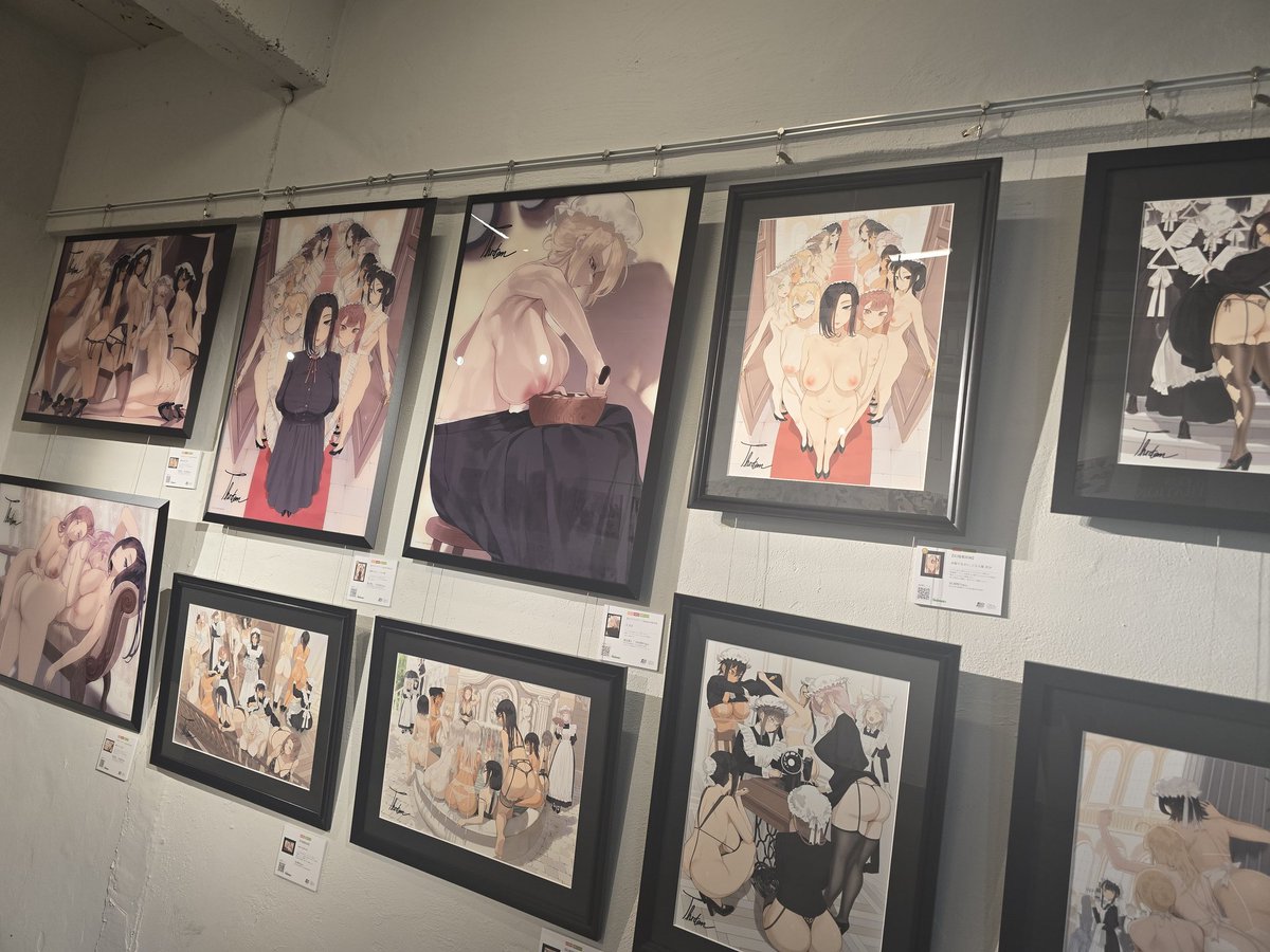 remorse1335's tweet photo. #wgcトロテム
@Throtem_ 先生の個展！！
美しい…… https://t.co/pcmqglkFeW
