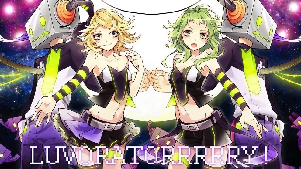 🤖 2014/02/22 @ 18:00 JST 🤖

Happy 12th birthday to LUVORATORRRRRY! by GigaP and Reol! ギガP様とれをる様の「LUVORATORRRRRY!」12周年おめでとう！

VOX: 鏡音リン (Kagamine Rin) &amp; GUMI
YT: youtu.be/LHdlw9F3KP4
NND: nico.ms/sm22942867