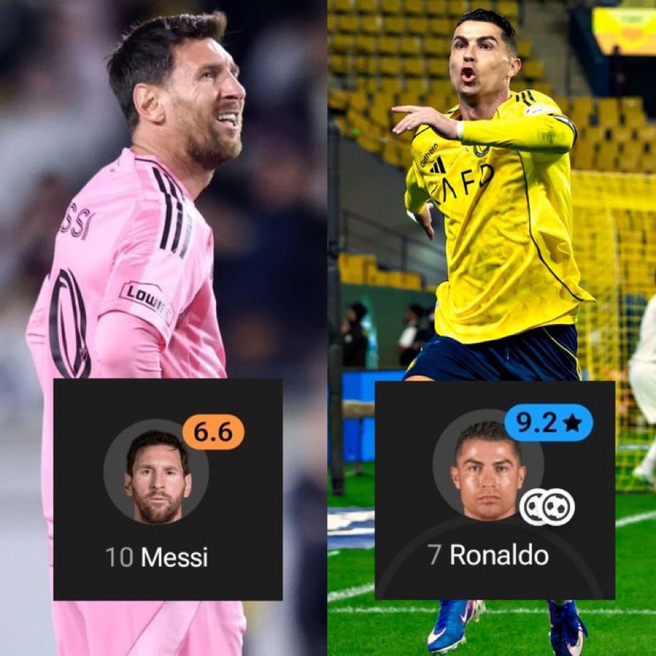 If you don’t like this post you are a Messi fan. Football won today