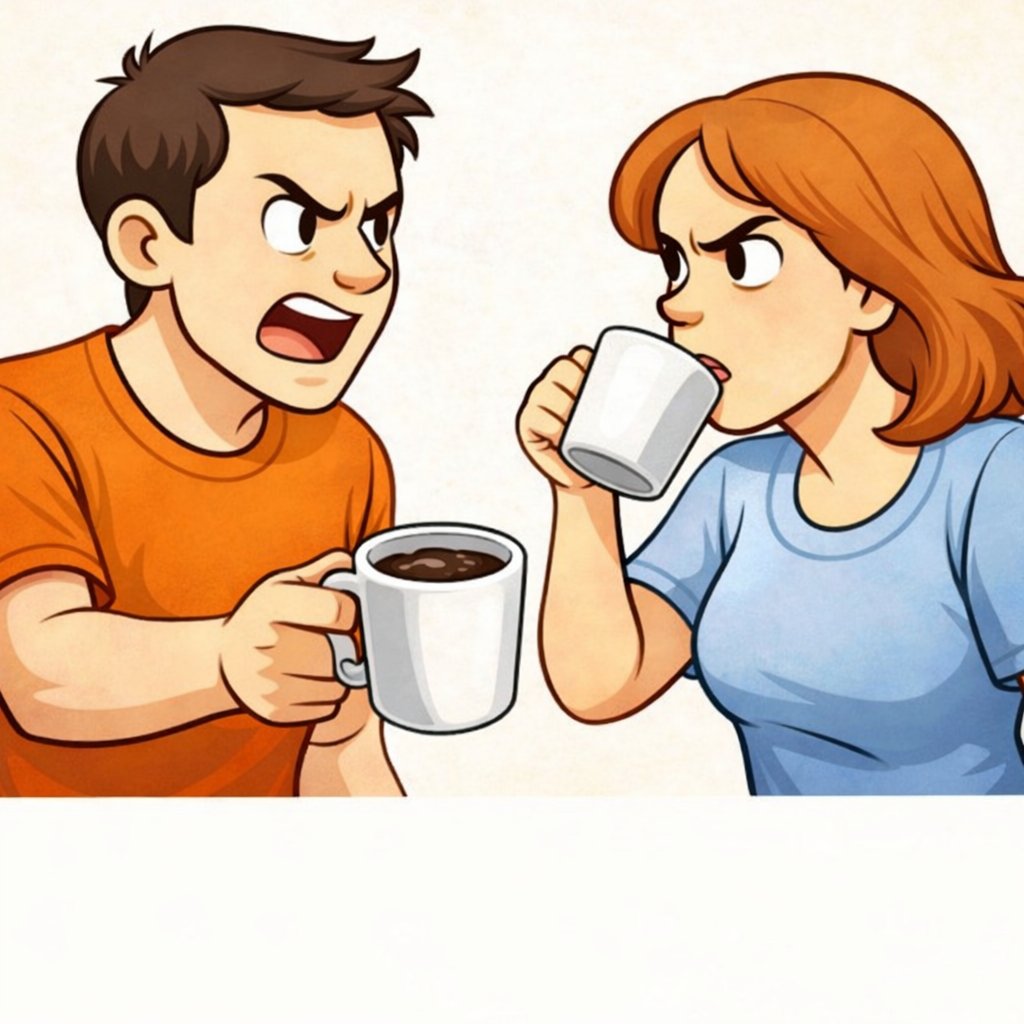 Akamot2's tweet photo. One is angry and not eating, while the other is eating.” https://t.co/XjnibjMISu