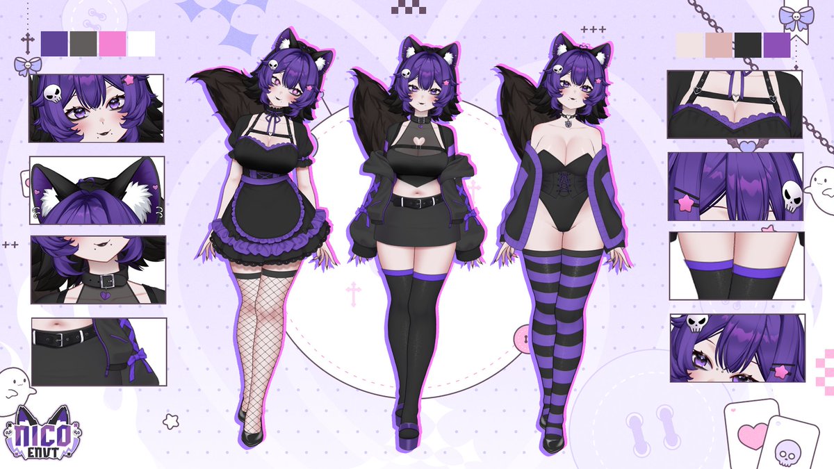 ✧────────────── ⋆⋅☆⋅⋆ ─────────────✧
               ⋆｡ﾟ☾｡⋆｡☁︎｡ﾟ⋆ #GothNico ⋆｡ﾟ☁︎｡⋆ ﾟ☾ ﾟ｡⋆
⭑────────────── ⋆⋅☆⋅⋆ ──────────────⭑
╰┈➤ Nameˎˊ˗ ♡˚₊‿NɪᴄᴏENVT‿₊˚♡
╰┈➤ Pronounsˎˊ˗