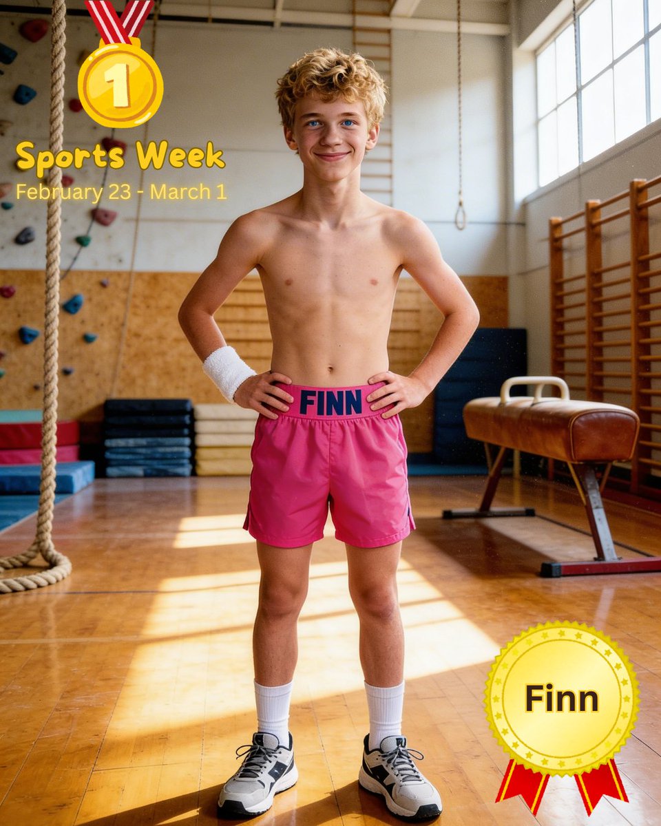FinnArlow's tweet photo. Starting tomorrow: Sports Week 🏅🤽‍♂️

#sportsweek #newtheme #sportmotivation #fitnessjourney #gymtime #workoutmotivation #mensfitness #fitguy #AIArtist #AIModel #VirtualInfluencer #AIBoy #aiart #gay #gaycute #cute #cuteboy #boy #twink #gayai #gayart #ai #male https://t.co/BtTR0tIiwp