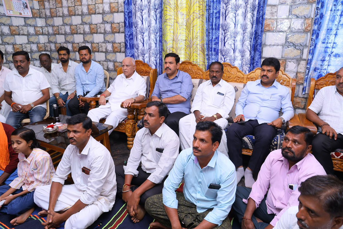 B.S.Yediyurappa tweet media