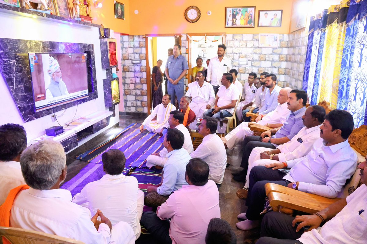 B.S.Yediyurappa tweet media