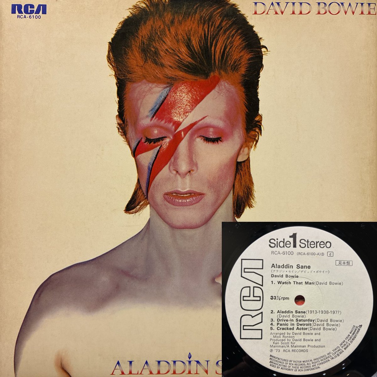 新宿】2/21(土) 国内盤ROCK SALE レコメンドアイテム👀 ◇DAVID BOWIE