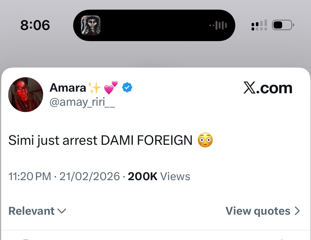 DAMI FOREIGN🥶 tweet media