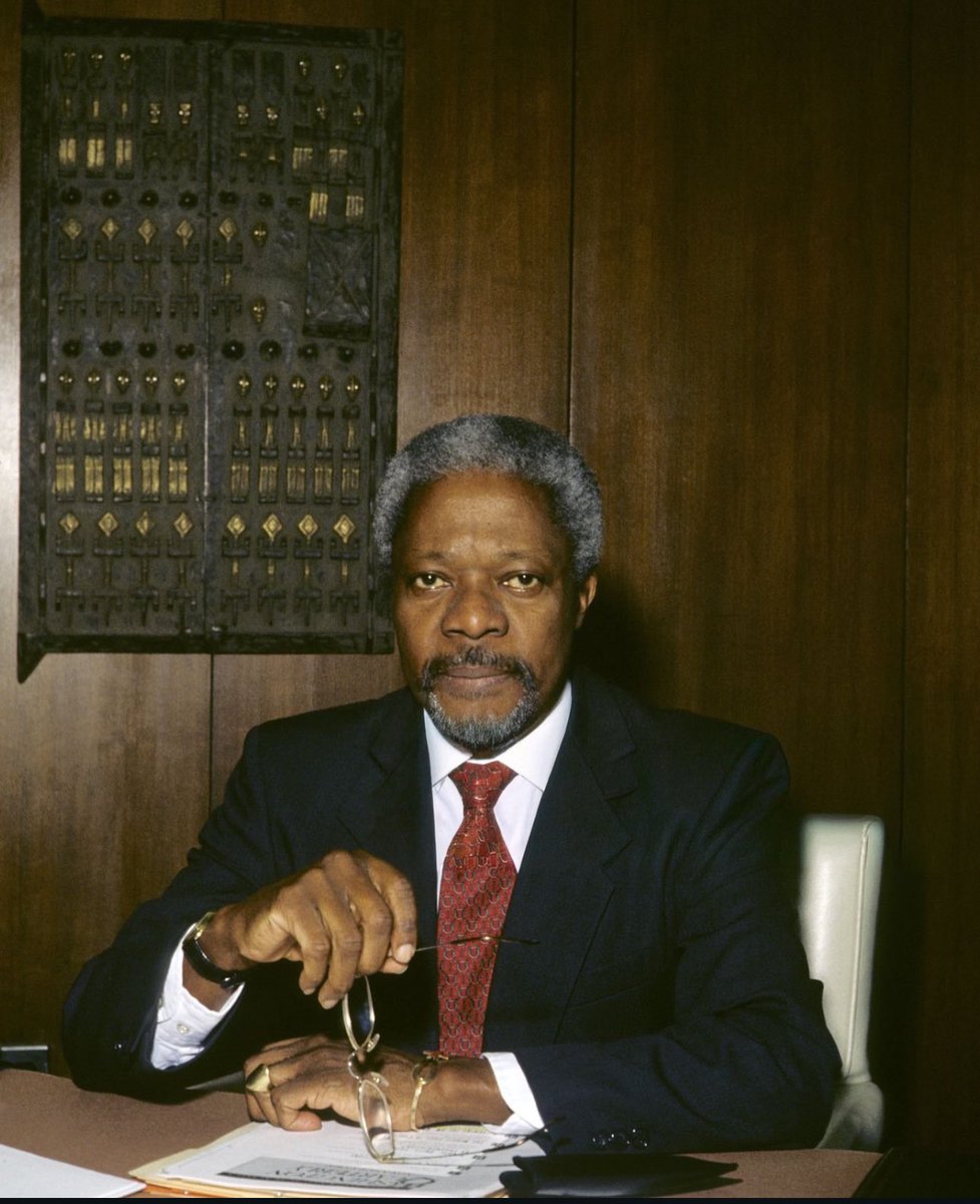 JasperZiggle's tweet photo. 🚨‼️🇬🇭Did you know Kofi Annan took a break from diplomacy to boost Ghana's tourism industry? 

Between 1974 and 1976, he led the Ghana Tourist Development Company in Accra, bringing his expertise to modernize the country's travel infrastructure during his only major domestic government role.