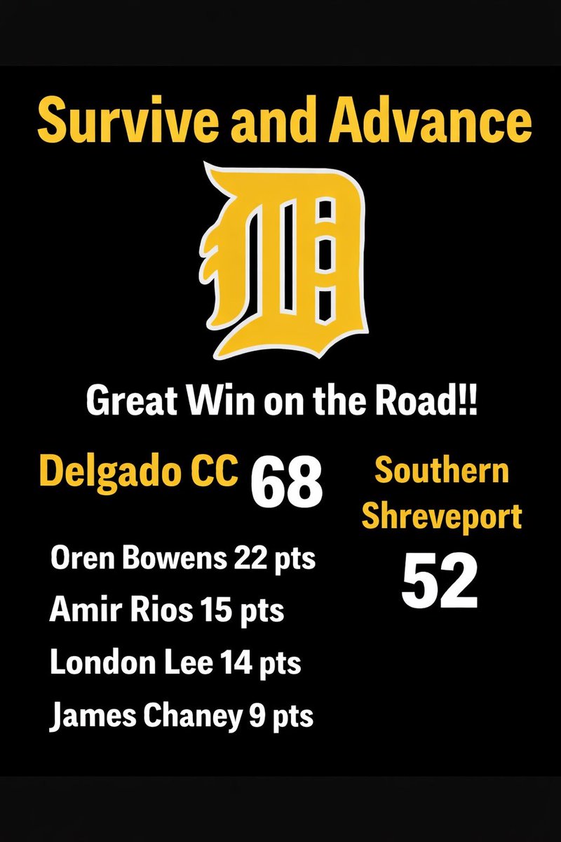 Delgado CC MBB tweet media
