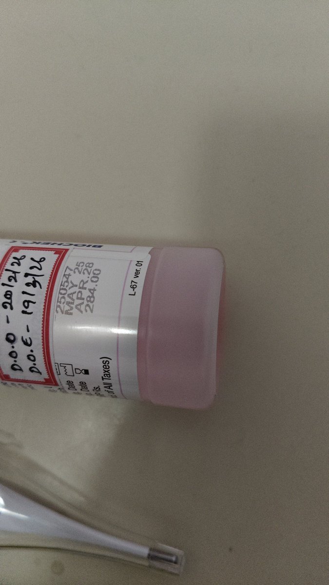 Open market vs hospital price. While MRP is set, the minimum retail price is not. This is just one of the many items billed to us by hospitals in MRP. 💰💰💰 <a href="/MoHFW_INDIA/">Ministry of Health</a> <a href="/PMOIndia/">PMO India</a>